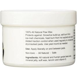 Pawz Maxwax Cera Protectora Almohadillas Perro Nieve Asfalto Caliente Patas Agrietadas Secas Codos Narices Cuidado 200 gr Pawz Maxwax Cera Protectora Almohadillas Perro Nieve Asfalto Caliente Patas Agrietadas Secas Codos Narices Cuidado 200 gr