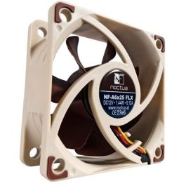 Noctua NF-A6x25 FLX Ventilador 6cm 1600-3000 RPM Flujo de Aire 29.2 m3/h 19.3 dB Marrón