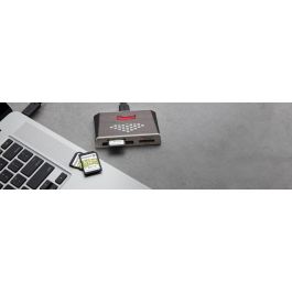 Kingston Tarjeta Memoria SDXC 512 GB Canvas Select Plus - Clase 10, UHS-I, V30, 100 MB/s, Resistente al Agua, Calor y Vibraciones