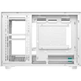 Deepcool Caja Ordenador Gaming Micro Torre CH260 Blanco - Soporte para Radiadores 360mm, Ventiladores Múltiples, USB Tipo C, Vidrio Templado