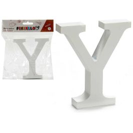 Letra Y en Madera Blanca 2x11 cm - Pincello (24 Unidades) Precio: 16.50000044. SKU: B18KSV2AT8