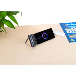 MANHATTAN 102636 Powerbank 5000 mAh USB Tipo-C, Batería Externa Portátil 10W, Negro para Smartphone