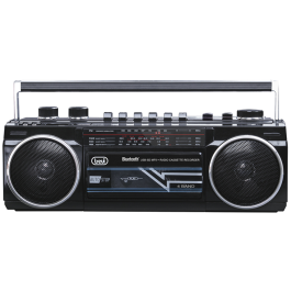 Trevi RR 501 BT Radio Cassette Personal Analógica - Reproductor MP3 USB y SD, Bandas FM/MW/SO, Altavoces Integrados, Negro Precio: 49.50000011. SKU: B1FWGLZ2B3