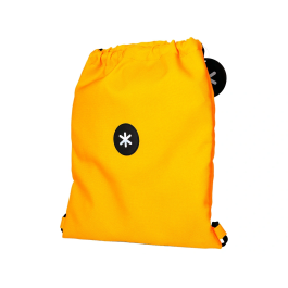 Antartik Mochila Saco Plano 350x400 mm Mostaza con Bolsillo Interior con Cremallera