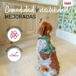 Halti Arnés Perro Anatomy Ajustable Reflectante con Asa para Libertad de Movimiento, Talla S (Cuerpo 39-56cm, Cuello 28-42cm) Verde Halti Arnés Perro Anatomy Ajustable Reflectante con Asa para Libertad de Movimiento, Talla S (Cuerpo 39-56cm, Cuello 28-42cm) Verde