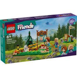 LEGO 42622 Campamento Aventura: Área Tiro Con Arco con mini personajes Autumn y Nova y diana que cae