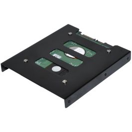 Ultron 377213 Soporte Interno para 1x2.5" SSD/HDD, Metal, Negro