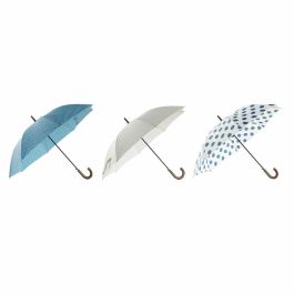 Paraguas DKD Home Decor Azul Blanco 3 Piezas Precio: 16.68999948. SKU: B12YFD9A7K