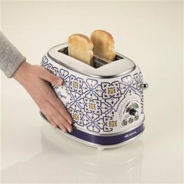 Ariete Tostador 2 Ranuras Capri - Descongelar, Recalentar, 6 Niveles de Tueste, Bandeja Recogemigas Ariete Tostador 2 Ranuras Capri - Descongelar, Recalentar, 6 Niveles de Tueste, Bandeja Recogemigas