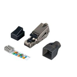 MicroConnect CAT6 STP RJ45 Field-plug Connector Blindado, Carcasa Zinc Fundido, Montaje sin Herramientas para Cables AWG22-AWG27 Precio: 10.58999986. SKU: B13VT5DB7S