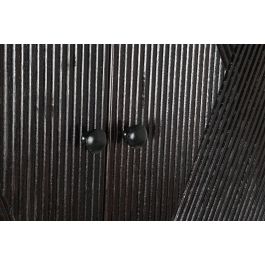 DKD Home Decor Aparador Moderno Marron Oscuro Negro 43 x 153.5 x 84 cm