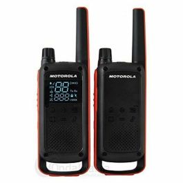Motorola TALKABOUT T82 PMR446 Radio Bidireccional de Largo Alcance 10 km, 16 Canales, IPX2 Resistente al Agua Motorola TALKABOUT T82 PMR446 Radio Bidireccional de Largo Alcance 10 km, 16 Canales, IPX2 Resistente al Agua Precio: 114.58999959. SKU: S0409682