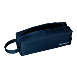 Liderpapel Estuche Portatodo Classic Rectangular con Asa, Azul Marino, 210x70mm
