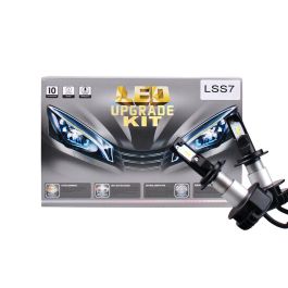 M-Tech MTECLSS7 Kit de LED H7 Serie LSS para Faros - 5200 Lúmenes, 6500K, Chip CSP, Refrigeración Pasiva, Fácil Instalación