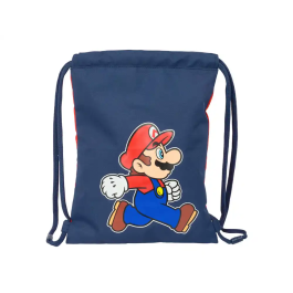 Bolsa Mochila con Cuerdas Super Mario Trick Rojo Azul oscuro 26 x 34 x 1 cm Precio: 14.49999991. SKU: B167BCVAVM