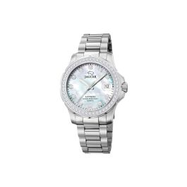 Reloj Hombre Jaguar Blanco Plateado (Ø 34 mm)