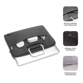 SUBBLIM Maletin Business Laptop Sleeve 13,3-14" Grey