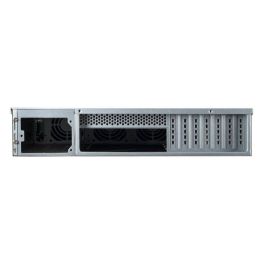 Unykach Caja Rack 2U 19 Pulgadas Plata con 12 Bahías Hot Swap para Servidores y Almacenamiento