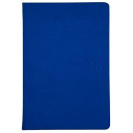 DIDEX 21Dz Agenda Boston 2026 Azul - Formato Día Página (Vie, Sáb y Dom en 1) - Tamaño 14.5x21 cm - Papel Ahuesado 70 gr Precio: 2.50000036. SKU: B1FG7KXE9G