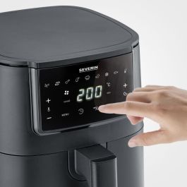 Severin FR2461 Freidora de aire 4L con 8 programas y 1300W de potencia