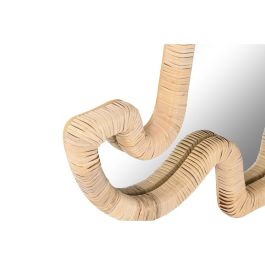 Espejo de pared Home ESPRIT Natural 43 x 3 x 60 cm (2 Unidades)