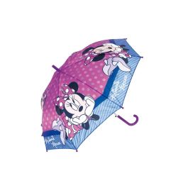 Paraguas Automático Minnie Mouse Lucky Rosa (Ø 84 cm)