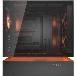 Cougar CFV235 Midi Tower ATX Schwarz ARGB Mesh Caja de PC con Ventana de Vidrio Templado y Iluminación RGB
