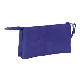 Safta Portatodo Triple Atco. de Madrid Teen Dark Blue 22x12x3 cm