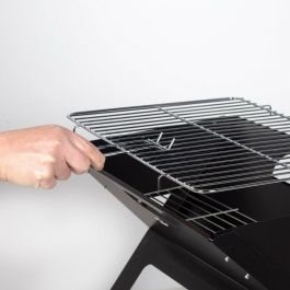 Barbacoa Portátil Aktive Negro Acero Hierro 45 x 30 x 29 cm Barbacoa Portátil Aktive Negro Acero Hierro 45 x 30 x 29 cm