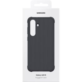 Samsung Rugged Cover para Galaxy S25 FE, Funda Protectora Antigolpes, Color Negro