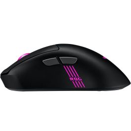 ASUS ROG 90MP04A0-BMUA00 Ratón Gaming Keris II Origin BLK Inalámbrico + Cable Óptico 42000 DPI 8000 Hz Diestro Negro