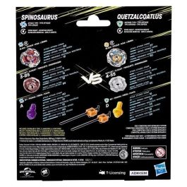 Hasbro HASG1899ES0 Beyblade X Jurassic World Spinosaurus vs Quetzalcoatlus Multipack, Juguete para Niños de 8 Años en Adelante