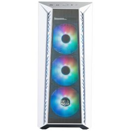 Cooler Master MasterBox MB520WGNNS00 Gaming Malla ARGB Blanco - Caja PC con 3 Ventiladores 120mm