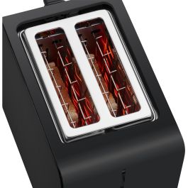 WMF 0414210071 Tostadora Stelio de Acero Inoxidable, 2 Rebanadas, 1050W, con Función Descongelar y Recalentar