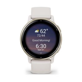 Garmin vivoactive 5 ivory Reloj Inteligente Unisex con Pantalla AMOLED y GPS Integrado