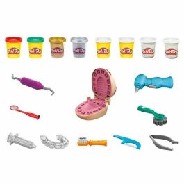 Play-Doh Dentista Bromista - Set de Plastilina con 8 Botes, Paciente y Herramientas (454g) para Niños +3 Años