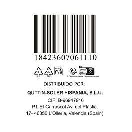 Quttin Cuchillo de Cocina Black 20 cm