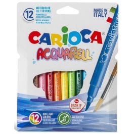 Rotulador Fibra Carioca Lavable Acquarell Caja De 12 Precio: 3.50000002. SKU: B17RRHWSCF
