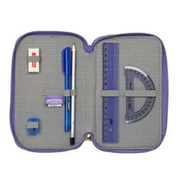 Plumier Triple SuperThings Guardians of Kazoom Morado Amarillo (36 Piezas) Plumier Triple SuperThings Guardians of Kazoom Morado Amarillo (36 Piezas)
