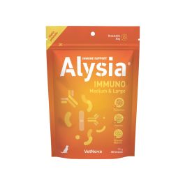 Alysia Immuno Medium & Large 30 Chews Precio: 37.95. SKU: B1BMBDVN5L