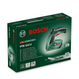Bosch PTK 3,6 Li Grapadora inalámbrica con sistema Push+Release e indicador de nivel de carga de batería Bosch PTK 3,6 Li Grapadora inalámbrica con sistema Push+Release e indicador de nivel de carga de batería