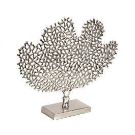 Figura Decorativa Romimex Plateado Aluminio Coral 43 x 36 x 11 cm Precio: 57.49999981. SKU: B17MYPVKV2