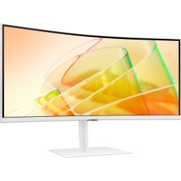 Samsung S34C650TAU Monitor Curvo UWQHD 34" 3440x1440 21:9 100Hz 5ms VA HDR10 2xThunderbolt 4 Blanco
