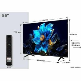 TCL 55P7K 55 Pulgadas QLED 4K UHD Google TV Dolby Atmos HDR Smart TV