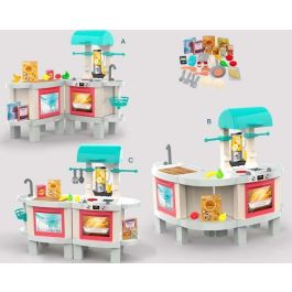 Cocina kitchen plus con luces y sonidos, transformable en barbacoa y 3 formatos diferentes de montaje 104x37x100 cm Cocina kitchen plus con luces y sonidos, transformable en barbacoa y 3 formatos diferentes de montaje 104x37x100 cm