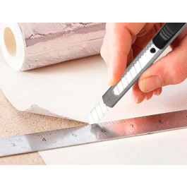 Q-connect Repuesto Cúter Metálico Estrecho Cuchilla Cerámica 9 mm Blíster 6 Unidades para Modelo KF14388