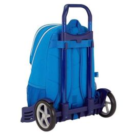 Mochila Escolar con Ruedas Evolution RCD Espanyol