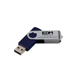 Edm Pendrive 16GB Azul Plata Metal/PVC Precio: 7.79000057. SKU: S7902223