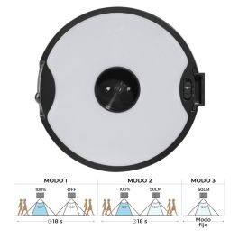 Aplique - estaca solar 4w 500 lm edm