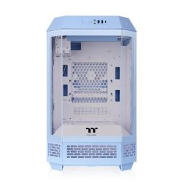 Thermaltake The Tower 250 Hydrangea Blue Caja de PC Mini Tower con Pantalla LCD 3.9" y Soporte Discos Duros 2.5/3.5"